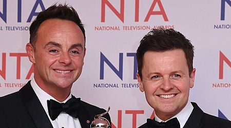 Ant and Dec tease retirement after historic National Television Awards win