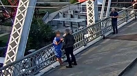 Jon Bon Jovi helps talk woman down from ledge of a bridge in unbelievable scenes