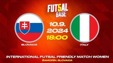 FUTSAL BASE women: Slovakia vs Italy