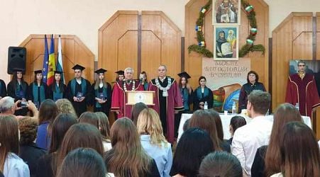 First Class of University of Ruse, Taraclia State University's Joint Degree Programme Graduates