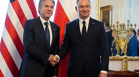 Blinken wraps up Ukraine-focused European trip in Poland with arms requests on the table