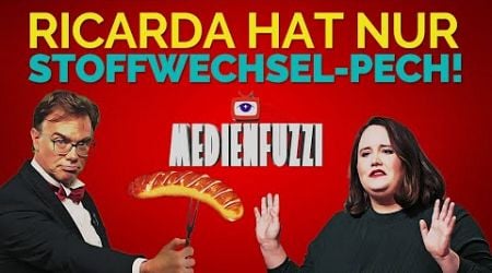 Ricarda hat nur Stoffwechsel-Pech! #ricardalang #lustig #satire #funny #deutschland #politik