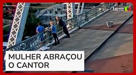 Jon Bon Jovi ajuda a salvar mulher na beirada de ponte nos EUA