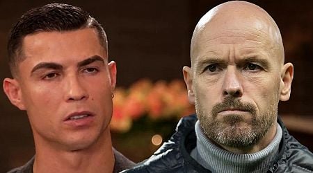 Erik ten Hag snaps back at old foe Cristiano Ronaldo's Man Utd 'lack of ambition' claim