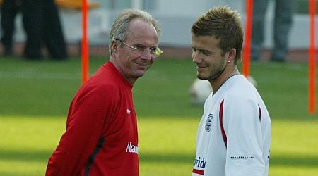 David Beckham to lead mourners at Sven-Goran Eriksson's funeral after flying in