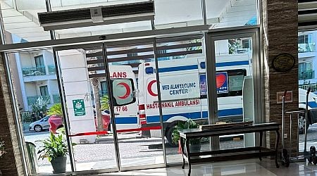 'I thought my seven year-old was going to die': Holidaymakers claim bug sweeping through Turkey hotel as ambulances pictured outside