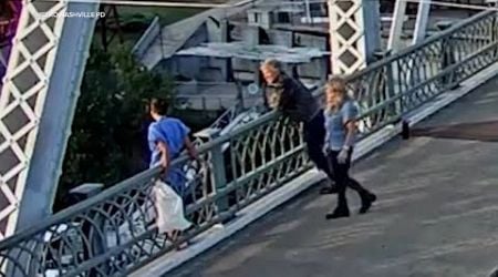 Jon Bon Jovi helps talk woman off ledge of Nashville bridge: Police