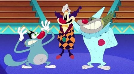 Oggy and the Cockroaches - Showtime! (S06E77) BEST CARTOON COLLECTION | New Episodes in HD