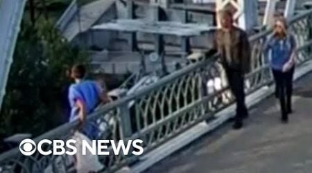 Jon Bon Jovi helps woman off ledge of bridge in Nashville