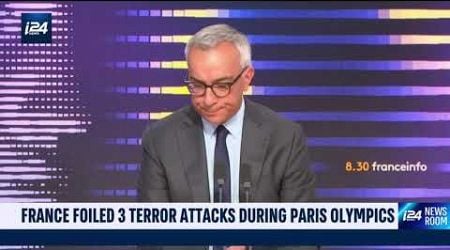 3 terror attacks foiled during Paris Olympics