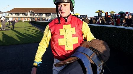 Friday the 13th to remember for young Cork teenager as he rides stunning 467-1 treble with his only three rides of the night