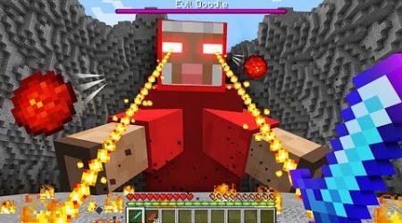 Fighting The FINAL BOSS of Doodle Town... (Minecraft Survival)