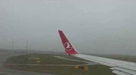 Abflug vom Flughafen Wien (Vienna VIE - Istanbul SAW), Boeing 737, Turkish Airlines, 24.11.2017