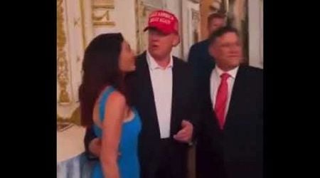 TRUMP INTRODUCES HIS MISTRESS Laura Loomer - Melania is still AWOL