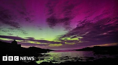 Northern Lights may be visible across parts of UK tonight