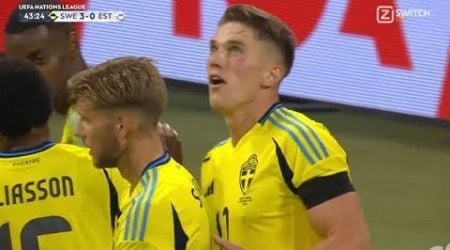 Viktor Gyokeres Goals Doubles, Sweden vs Estonia (3-0), Goals Results/Extended Highlights..