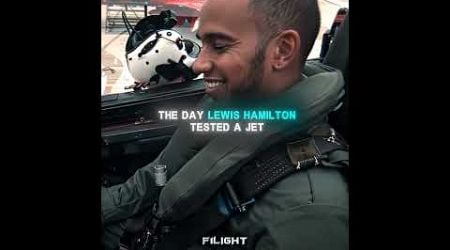 The day Lewis Hamilton tested a jet #f1 #f1shorts #f1edit #lewishamilton