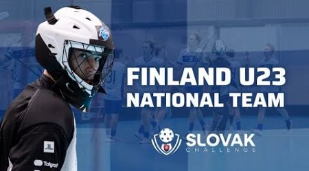 National team tournament at Slovakia Challenge 2024 - Aki Karjalainen @Floorballgoalie_1