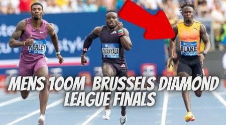 Ackeem Blake win Mens 100M Brussels Diamond League / 2024 Allianz Memorial Van Damme