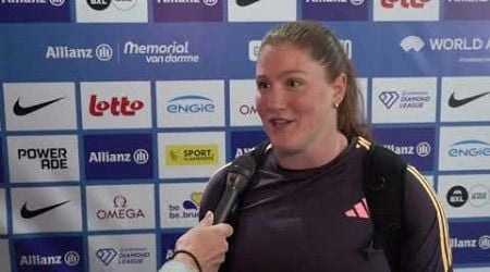 Sarah Mitton Wins Diamond League Final With 20.25 Shot Put At Memorial Van Damme [interview]