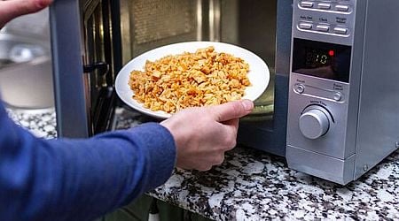 Woman's glass hack stops food from going soggy when reheating in microwave