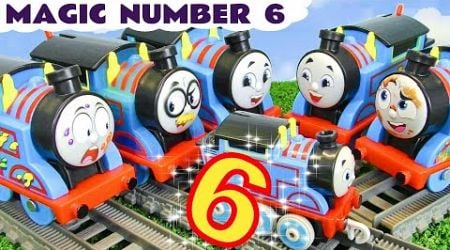 Why are there 6 Thomas Trains in this Magic Number Story?