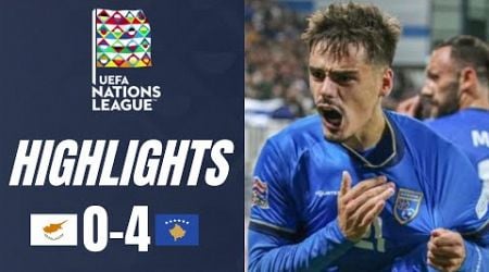 Cyprus vs Kosovo 0-4 Highlights UEFA Nations League 2024-25