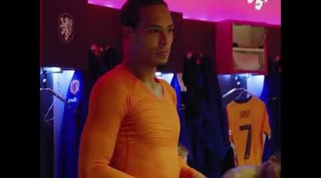 Virgil van Dijk&#39;s speech to teammates after 75th Netherlands cap