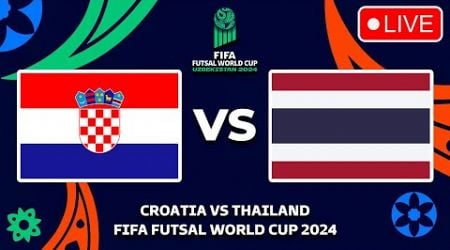 CROATIA VS THAILAND FIFA FUTSAL WORLD CUP 2024 Preview, Predictions &amp; Head to head