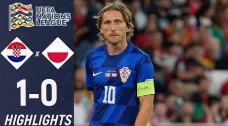 Croatia vs Poland 1-0 Highlights UEFA Nations League 2024-25