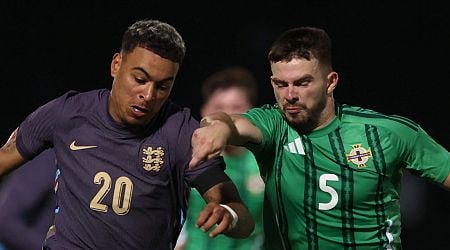 England U21s suffer Euro qualifying blow after NI draw