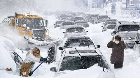 Blizzard in Europe Destroys Italy Austria in Massive Snowstorm