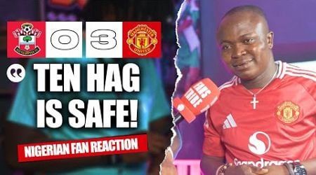 SOUTHAMPTON 0-3 MANCHESTER UNITED ( Henry - NIGERIAN FAN REACTION) PREMIER LEAGUE 24-25 HIGHLIGHTS