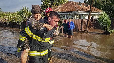 Five people found dead in eastern Romania as rainstorms leave scores stranded