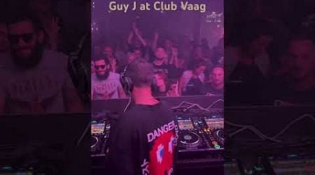 Guy J playing big tracks in Antwerp