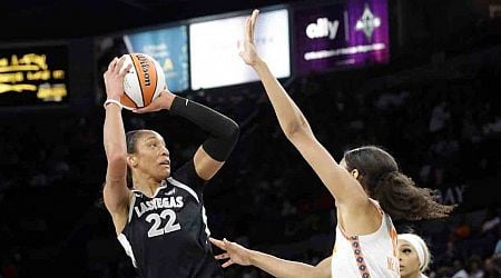 A'ja Wilson becomes first WNBA player to score 1,000 points in a season as Aces top Sun