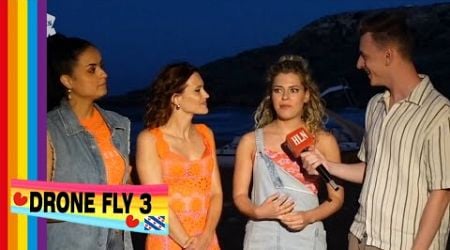 HLN Showbits K3 interview op den film set Het Lied van de zeemeermin op Malta