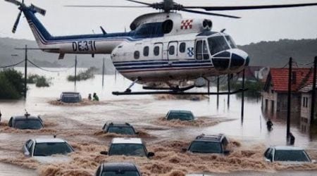 Croatia is sinking. Severe flooding in Dubrovnik