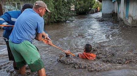 At least eight dead as eastern and central Europe struck by torrential rain and flooding