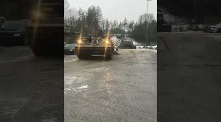 Tank Crushing Car - Norwegian Armed Forces