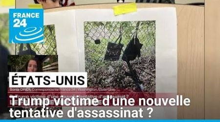 Trump victime d&#39;une nouvelle tentative d&#39;assassinat ? Notre correspondante fait le point