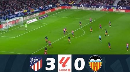 Atletico Madrid vs Valencia 3-0 | LaLiga 2024 | Match Highlights