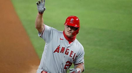 Mike Trout says move away from center field possible next year