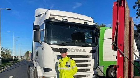 Gardai using unmarked HGV to catch drivers using their phones and not wearing their seatbelts