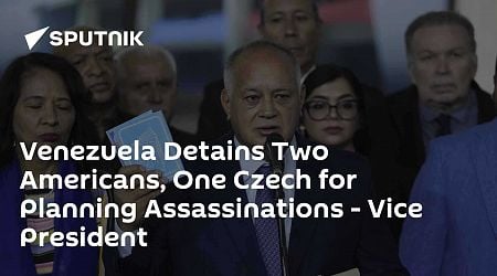 Venezuela Detains Two Americans, One Czech for Planning Assassinations - Vice President