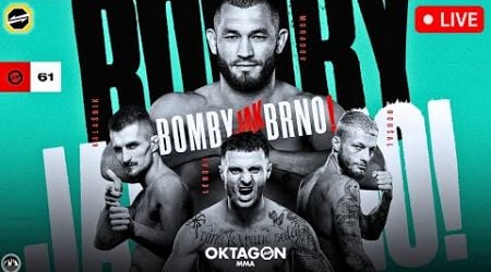 OKTAGON 61: Paradeiser vs. Duque | LIVE STREAM | MMA FIGHNT COMPANION | PRELIMS | Czech Republic