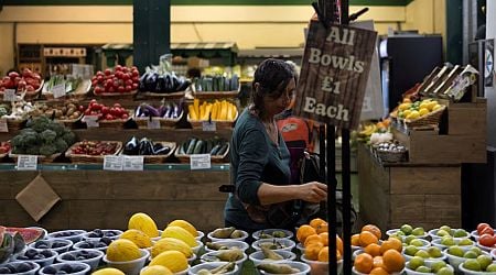 UK inflation steady in August, services prices accelerate