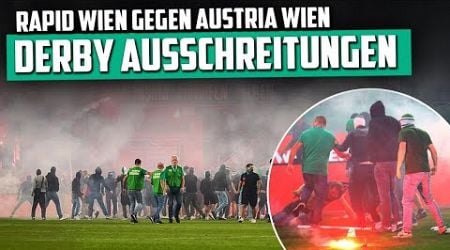 Ausschreitungen Rapid wien vs. Austria wien - 343. Wiener Derby