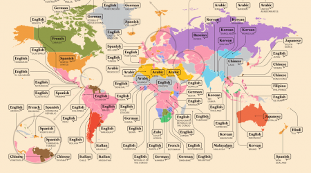 The Language Each Country Wants to Learn the Most, Mapped