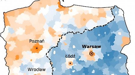 Why do large electorates tend towards evenly split results?